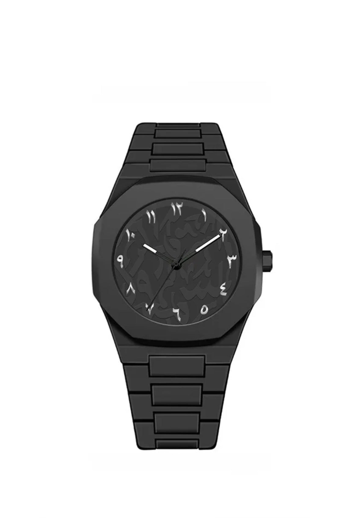 Arabic watch - Shockbag - noir/rose/bleu